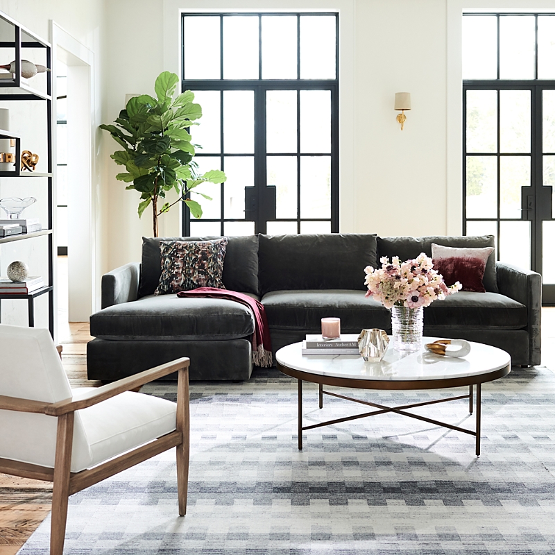 BLOOMINGDALE'S ARTISAN COLLECTION BLAIR 2-PIECE SECTIONAL