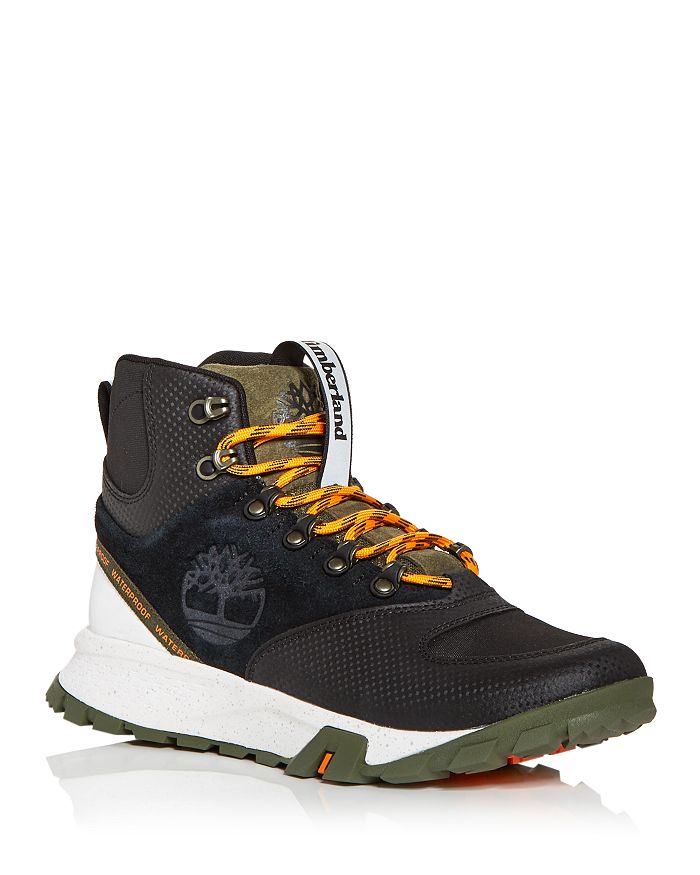 TIMBERLAND MEN'S GARRISON WATERPROOF HIKING BOOTS,TB0A25YP015