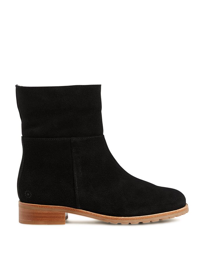 Jack Rogers Women's Stella Sherpa Lined Suede Booties | Bloomingdale's