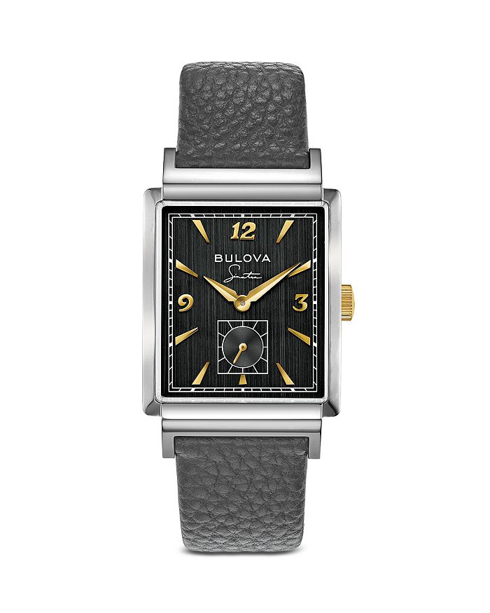 Shop Bulova Frank Sinatra Watch, 30mm In Black