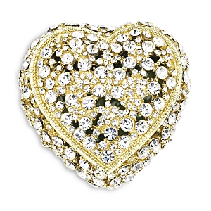 Olivia Riegel Princess Heart Box In Gold