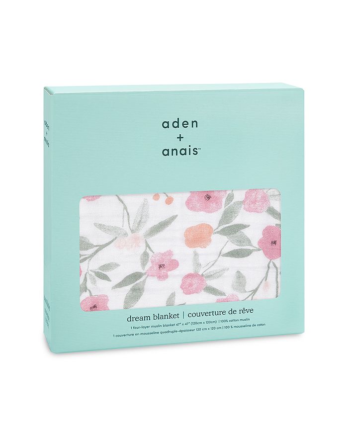 Aden And Anais Printed Classic Dream Blanket In Ma Fleur