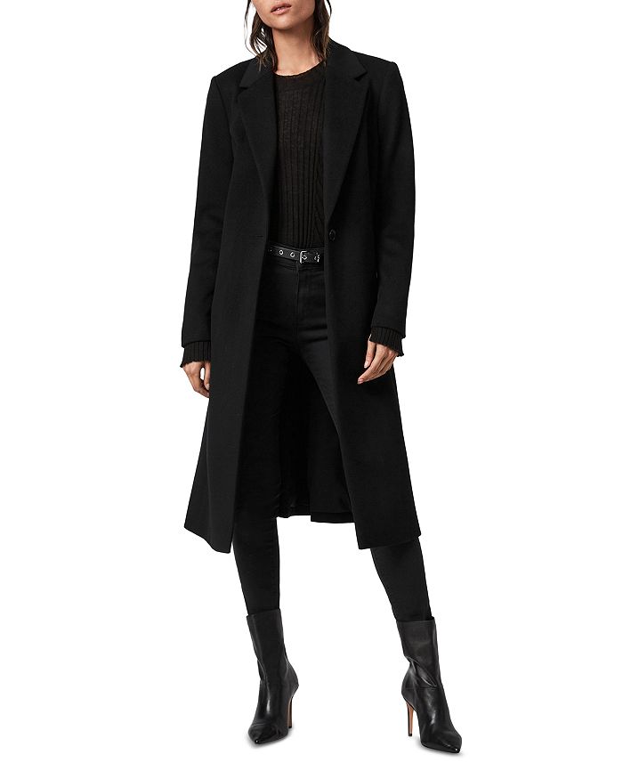 Allsaints wade top leather jacket