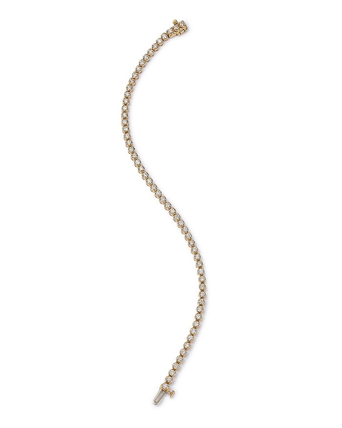 Shop Bloomingdale's Certified Diamond Tennis Bracelet In 14k Gold, 2.50-8.0 Ct. T.w. - 100% Exclusive