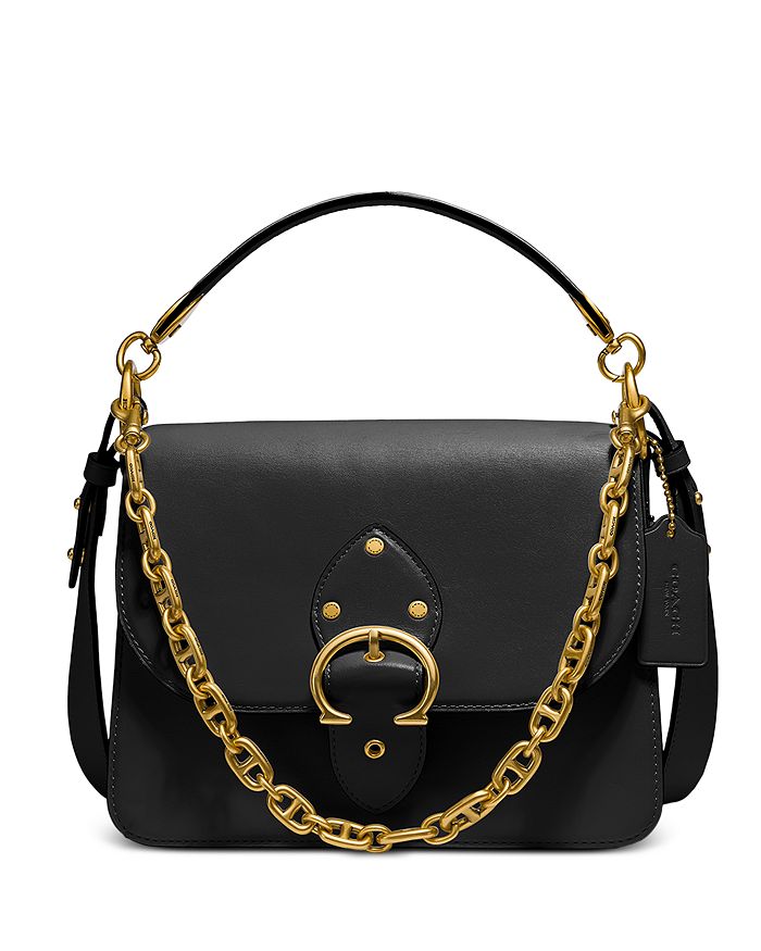 COACH Beat Leather Shoulder Bag Bloomingdale's