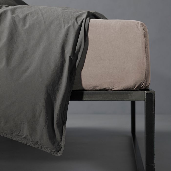 Society Limonta Nite Cotton Fitted Sheet, Queen In Verbena
