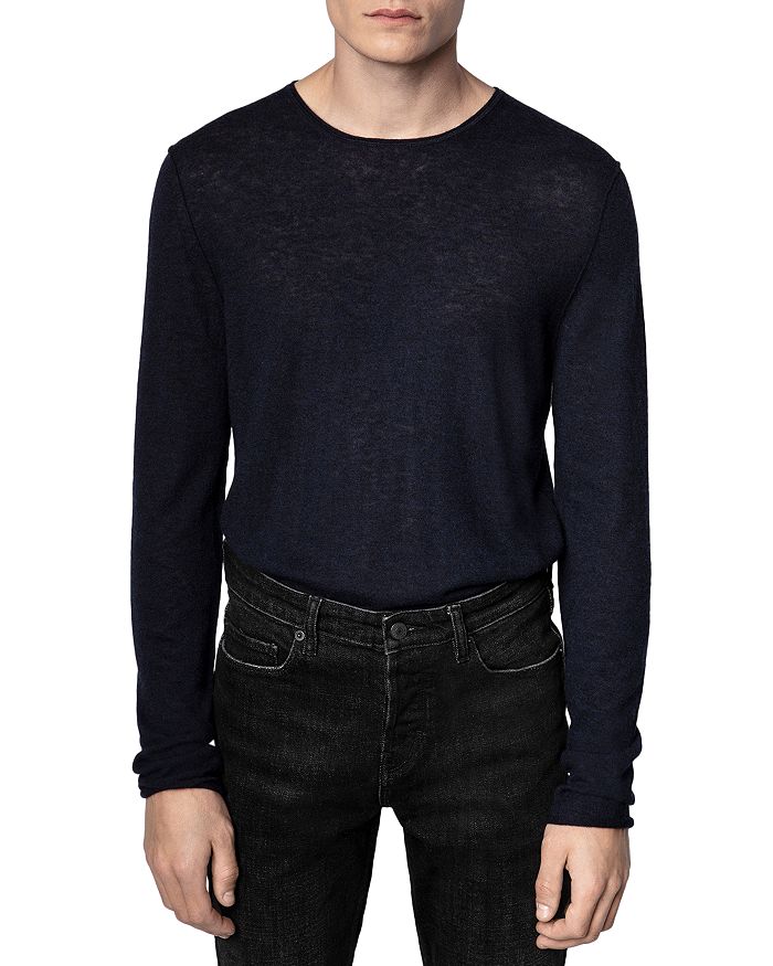 Shop Zadig & Voltaire Teiss Cashmere Sweater In Noir