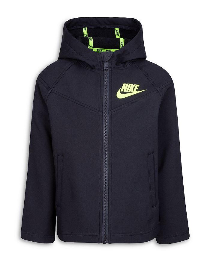 Nike Boys' Softshell Zip Hooded Jacket - Little Kid | Bloomingdale's