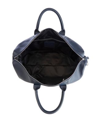 Leather Weekender Duffel Bag