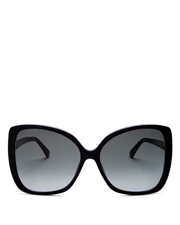 JIMMY CHOO WOMEN'S BECKY OVERSIZED SQUARE SUNGLASSES, 60MM BECKYFS