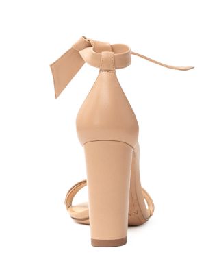 Women's Clarita Ankle Tie High Block Heel Sandals