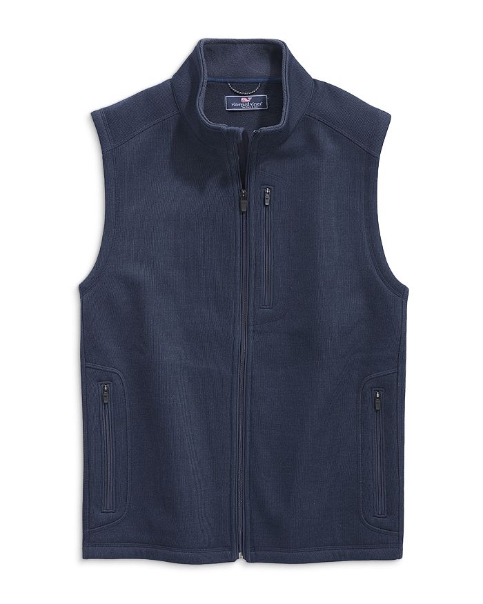 Vineyard Vines Mountain Zip Front Sweater Vest Bloomingdale's