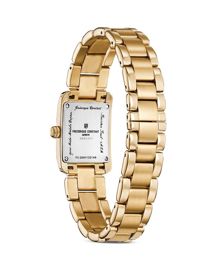 Shop Frederique Constant Carree Watch, 23mm In Gold