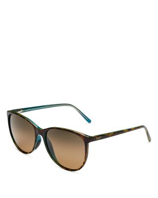 Ocean Polarized Square Sunglasses, 57mm
