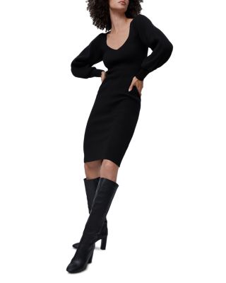 FRENCH CONNECTION Joss Balloon Sleeve Knit Dress | Bloomingdale's Women
