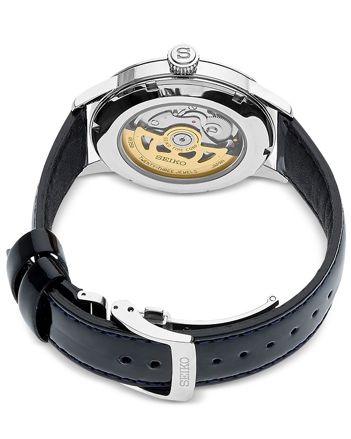 Shop Seiko Watch Seiko Presage Watch, 40.5mm In Silver