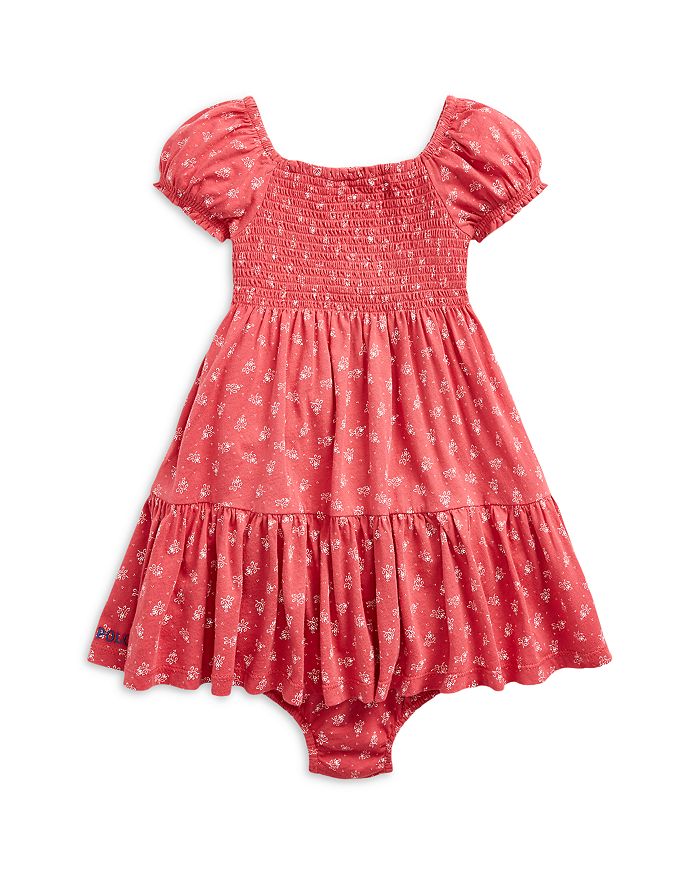 Ralph Lauren Polo Girls' Floral Print Cotton Dress - Baby | Bloomingdale's