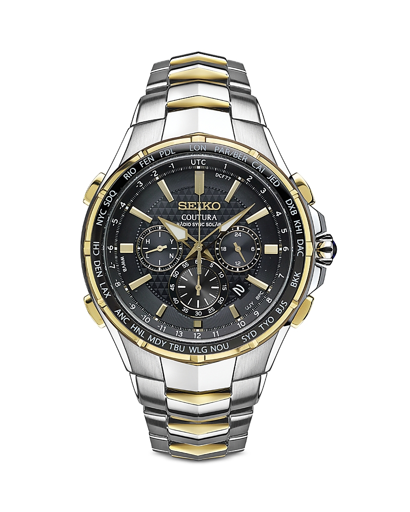Seiko Watch Seiko Coutura Solar Chronograph, 44.5mm