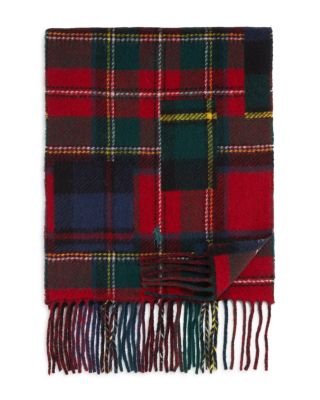 ralph lauren plaid shawl