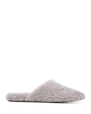 vince caela shearling slipper
