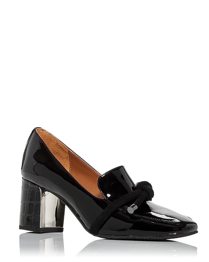 Donald Pliner Women's Camee High Block Heel Loafers Bloomingdale's