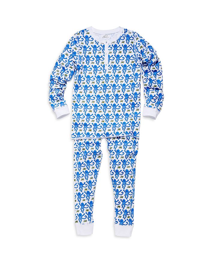 Roller Rabbit Unisex Monkey Pajama Set - Baby | Bloomingdale's