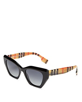 Burberry - Polarized Cat Eye Sunglasses, 52mm