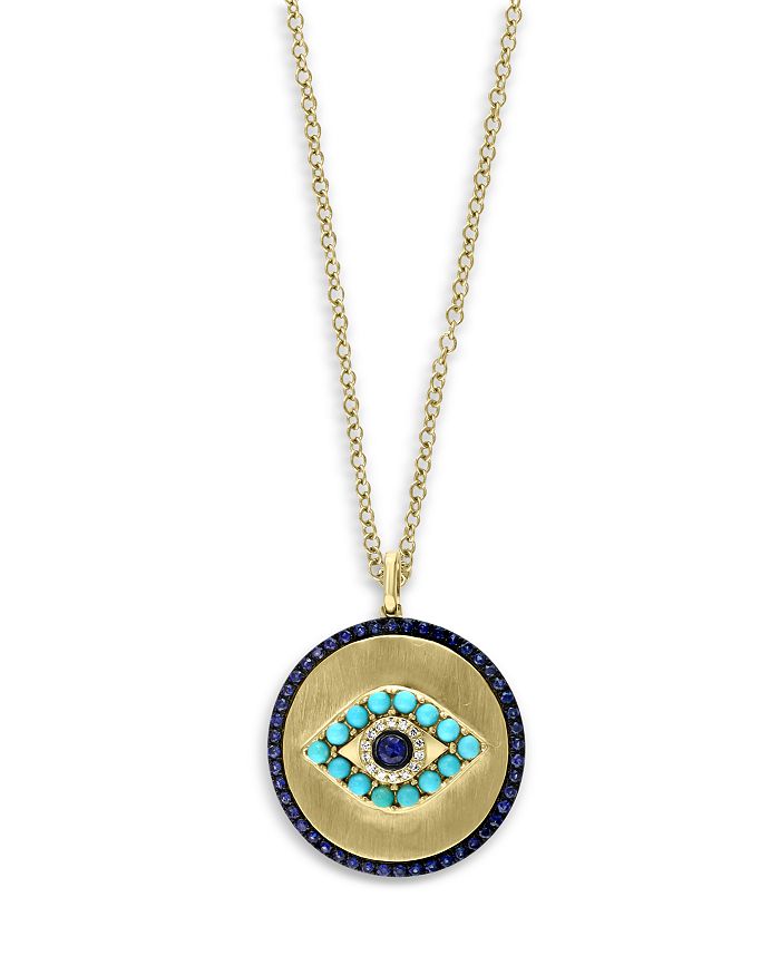 Evil eye cheap necklace bloomingdale's