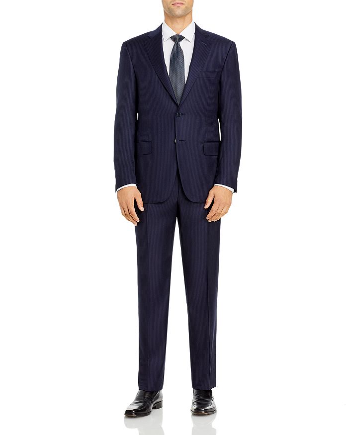 Canali - Siena Tonal Stripe Classic Fit Suit