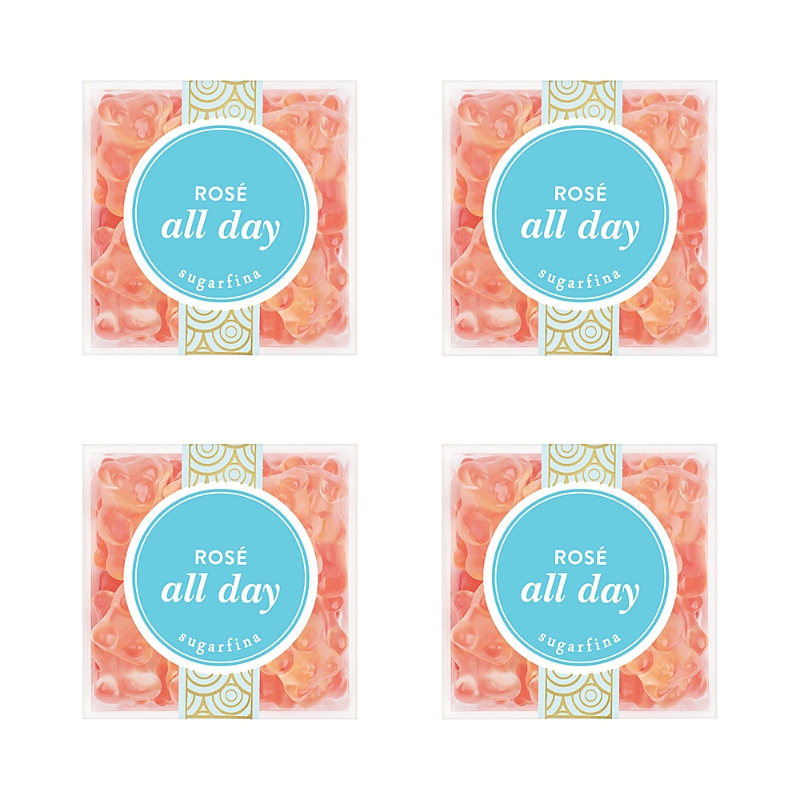 Sugarfina But First, Rose (roses), Small Cube - Set Of 4