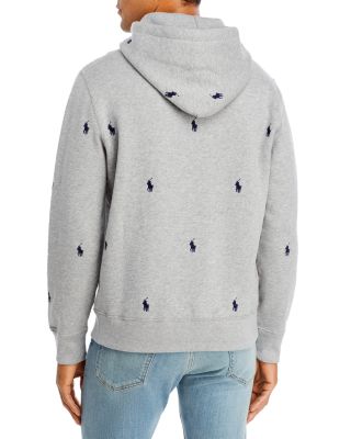 polo ralph lauren pink pony fleece hoodie