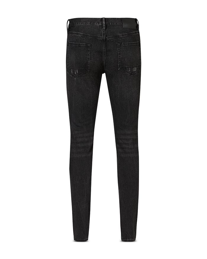 Shop Allsaints Slim Fit Rex Jeans In Washed Black
