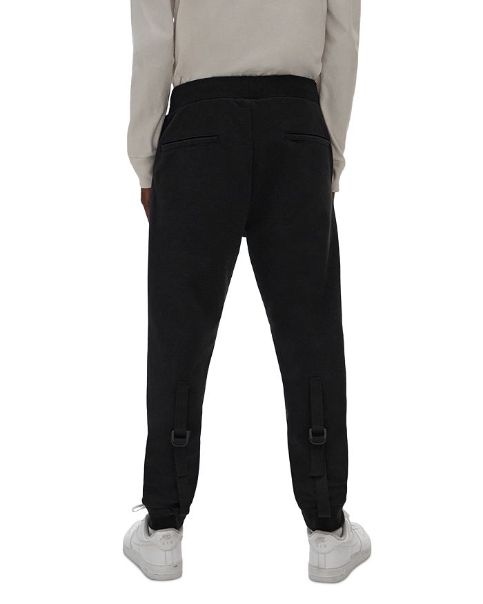 Helmut Lang Men's Impress Typographic Sweatpants In Basalt Black