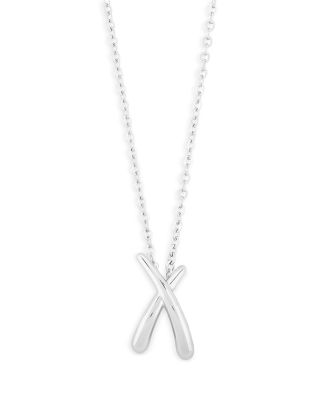 Bloomingdale's Fine Collection - Large X Pendant Necklace, 18" - Exclusive