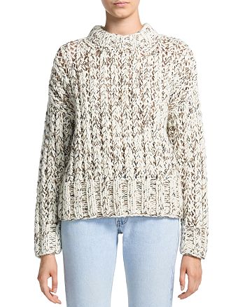 Theory Mock Neck Sweater | Bloomingdale's