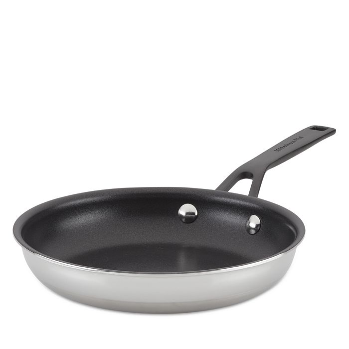 Kitchenaid 8.25 Nonstick Frying Pan In Silver