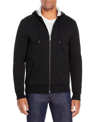 Michael kors sherpa shop full zip hoodie