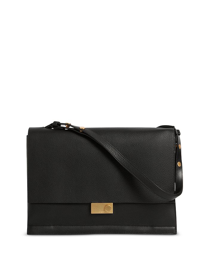 ALLSAINTS Avery Medium Leather Shoulder Bag | Bloomingdale's