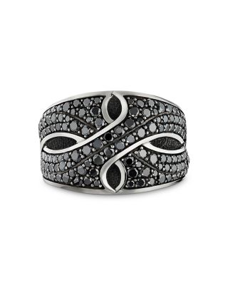 david yurman mens black diamond ring