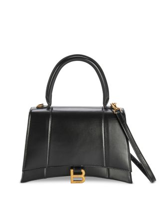 Balenciaga Hourglass Small Leather Top-Handle Bag