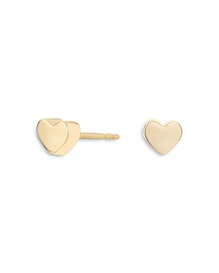 Adina Reyter 14K Yellow Gold Puffy Heart Stud Earrings | Bloomingdale's