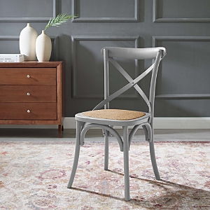 Modway Gear Dining Side Chair In Light Gray
