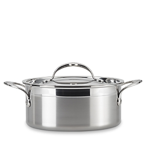 Hestan Probond 3 Quart Forged Stainless Steel Covered Soup Pot In Gray