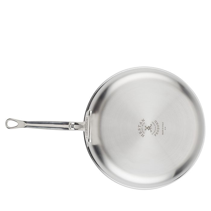 Shop Hestan Probond 12.5 Forged Stainless Steel Open Skillet In Silver