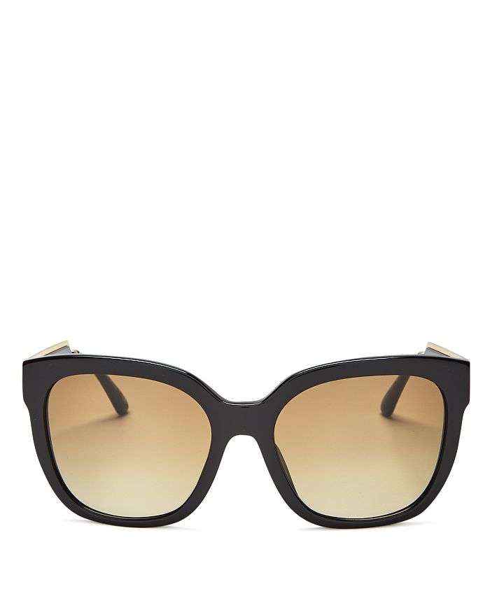 Tory Burch Square Sunglasses, 56mm | Bloomingdale's