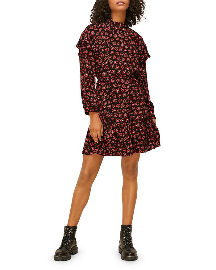 Whistles Botanical Garden Ruffled Dress Bloomingdale's