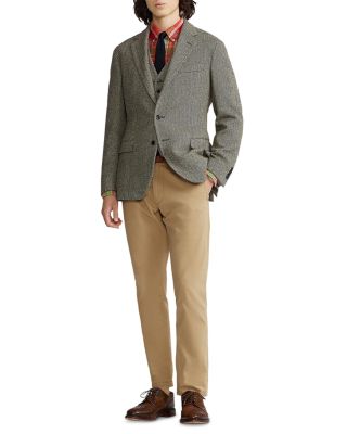 Soft Herringbone Sport Coat