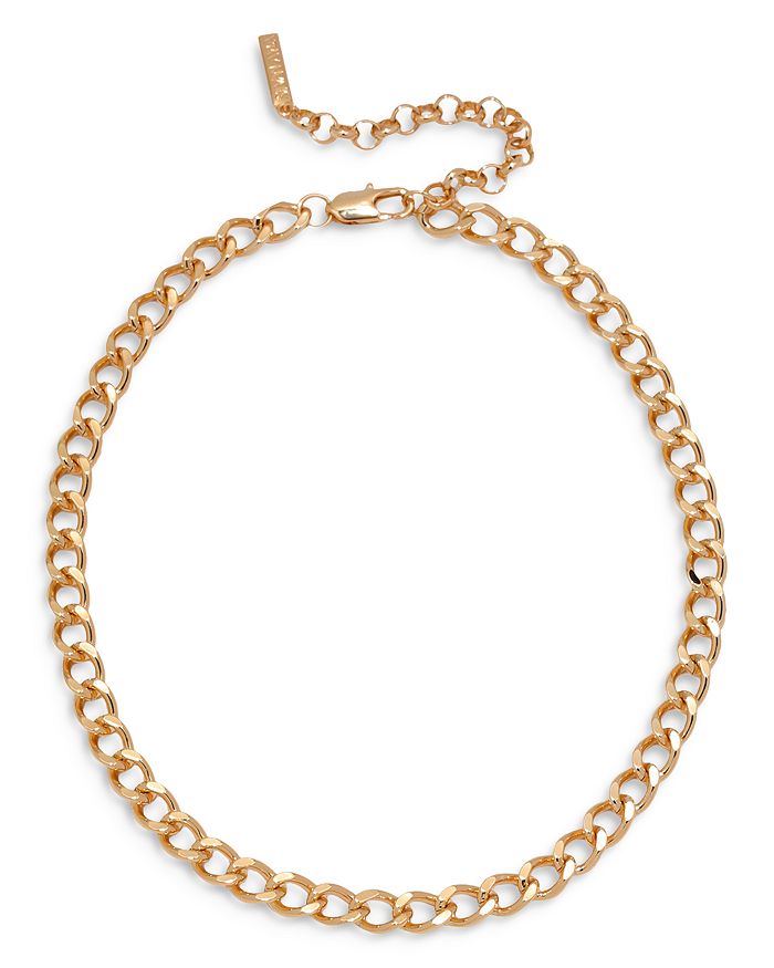 Luv Aj Soho Chain Link Collar Necklace, 15" Bloomingdale's