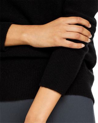 Boiled Cashmere Funnel Neck Sweater