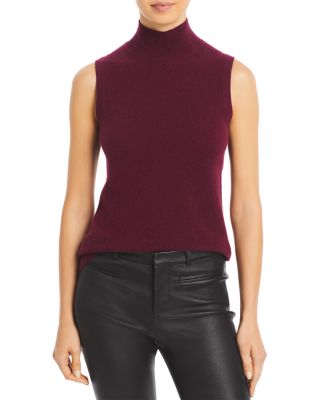 Sleeveless 100% Cashmere Sweater - Exclusive
